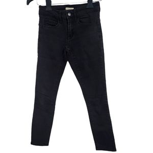 EUC Forever 21 Skinny Jeans Women's 24 Black Short Length